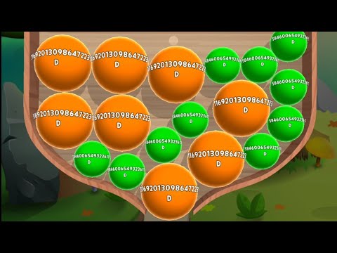 Laser Bubbles 3D - Balls Number Game (Lvls 148-169) Merge 2048 Gameplay