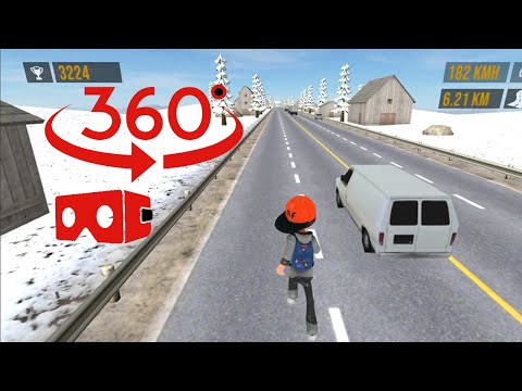 VR Traffic Run Race 360
