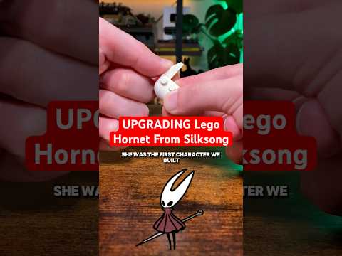 UPGRADING Lego Hornet From Hollow Knight: Silksong #lego #hollowknight #silksong