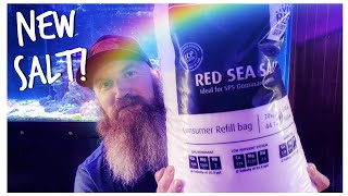 Changing to Artificial Saltwater with Red Sea Blue Salt