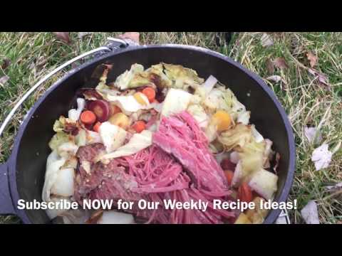 Corned Beef and Cabbage Dutch Oven - Saint Patrick's...