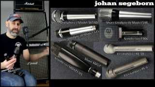 Video thumbnail for 8 Dynamic Microphones Comparison - Shootout - For Electric Guitar by Johan Segeborn