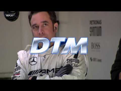 DTM Crash: Mercedes Pilot Paul Di Resta landet im Reifenstapel | Sportschau