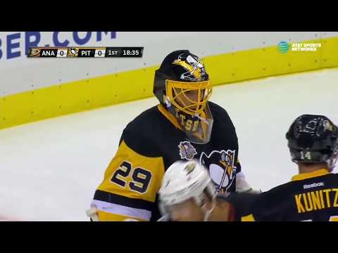16/17 RS: Ana @ Pit Highlights - 10/15/16