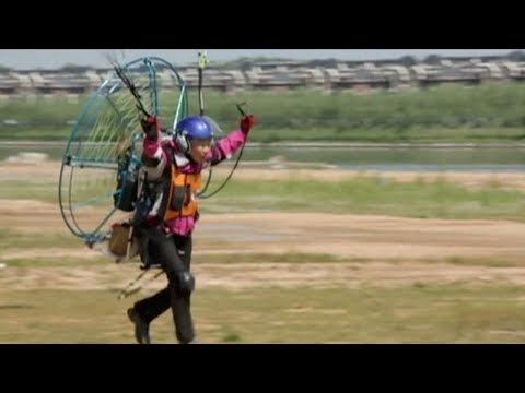 Arab Today- 70-year-old grandma defies age, paraglides