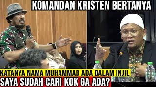 Download lagu ViRAL🔥Pertanyaan Berbobot Dari Seorang Komandan Kristen Kepada Muslim.Tentang Nama Muhammad Di Injil mp3
