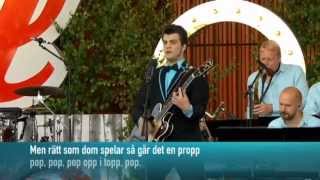 Peter Jezewski - Pop opp i topp - Allsång på Skansen 2013
