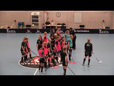 Allsvenskan Dam Södra Lindås Rasta IBK - Västerås IBS samling vid pumpen