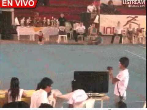 Sudamericano Infanto-juvenil 2011 - Valentina Contreras (ARG) FX Espoir EF