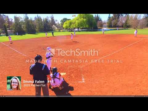 Emma Falen 2022 Pitching Against Soca lChoppers 2/28/2021