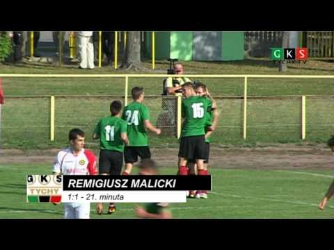 10. kolejka: Tur Turek - GKS Tychy 1:2. Malicki 1:1