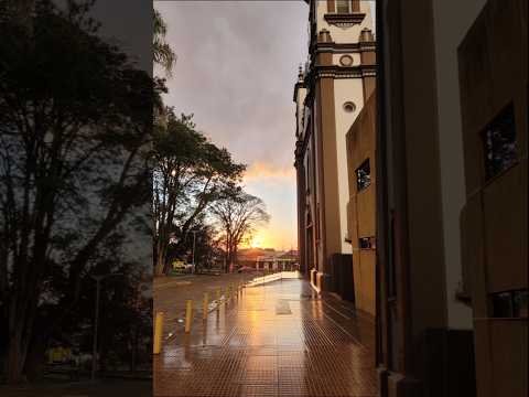 Mais um lindo dia por aqui!! #wenceslaubraz #paraná #pordosol