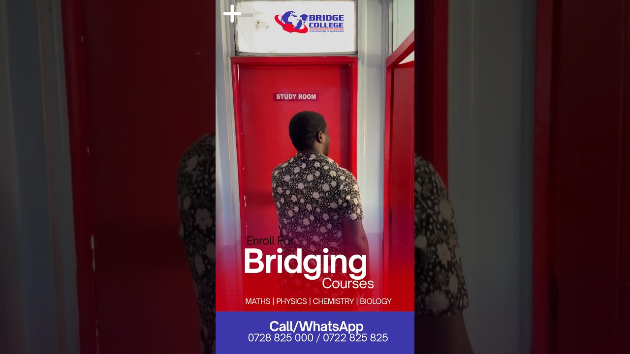 From KCSE Setback to Success | Bridging Courses at Bridge College
