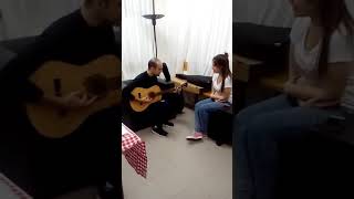 Mi Ángel Abel cumpliendo el sueño de Ariana.