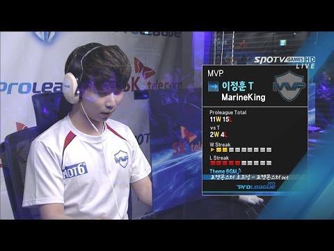 [SPL2015] MarineKing(MVP) vs Maru(Jin Air) Set1 Merry Go Round -EsportsTV, SPL2015