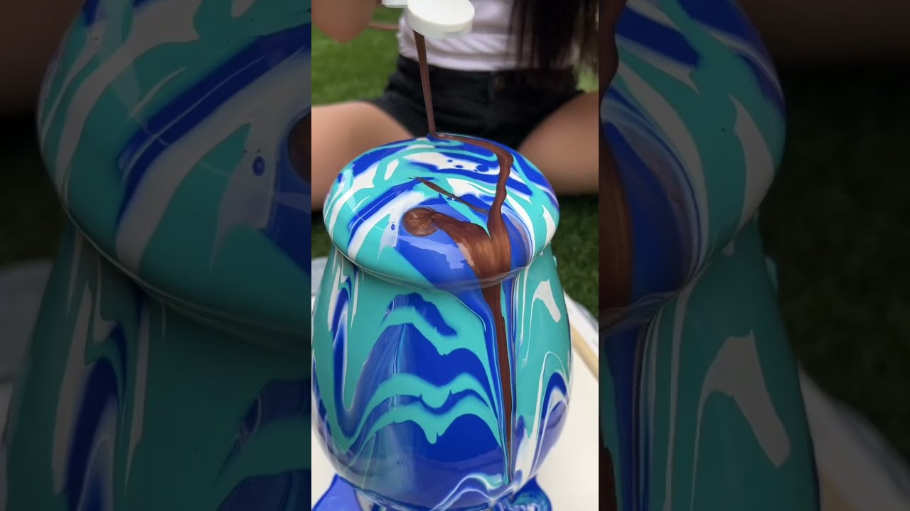 diy vase turns out amazing
