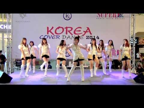 140302 Melody cover Girls' Generation - Genie + The Boys @Esplanade Korea Cover Dance 2014 (Au)