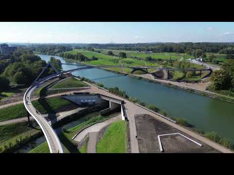 Sprung über die Emscher