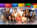 Главные герои сериала поют песню 'С днём рождения', для канала Дисней Испания, в ...
