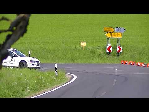 Rallyeteam Honke  Saison 2018 mit  Subaru Impreza WRX STi und Mitsubishi Lancer Evo 9