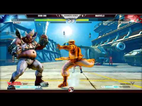 VS WEEKLY 3/25/16 - WINNERS SEMIS - SHIN ONI (BIRDIE) vs. MARVELO (RASHID) - STREET FIGHTER V