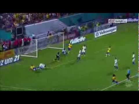 Hulk Goal Amazing team play Brazil 5 - 0 Honduras