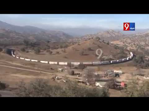 This train from China to Germany travels through Kazakhstan, Russia, Distance travelled 10214 kms