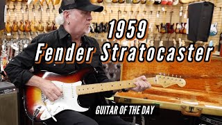 Video thumbnail for 1959 Fender Stratocaster Sunburst | Guitar of the Day by Normans Rare Guitars