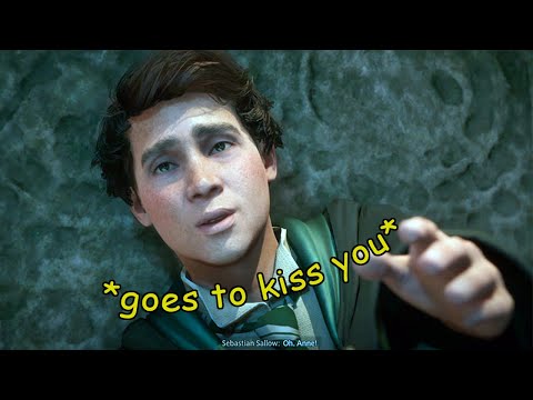 sebastian sallow flirting with you for 5 minutes straight