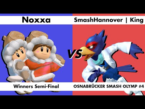 Osnabrücker Smash Olymp #4 - Noxxa (Ice Climbers) vs. King (Falco) Melee Winners Semi Final