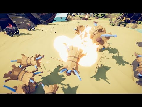 Artillery Duo! TABS | Cannon + Bomb Cannon VS Every Unit! (Same Price)