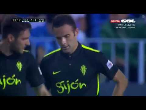 Gol de Borja Viguera - Jª11: Málaga - Sporting (esRadio Asturias)
