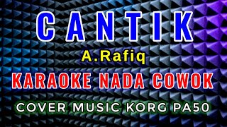 Download lagu CANTIK  A RAFIQ - KARAOKE @DivanadaEntertaiment mp3