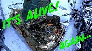 Rywire Engine Harness Install + First Startup! - Civic EG Track Car Build