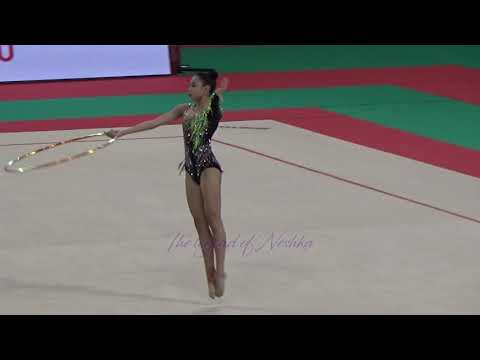 HENG Katelin Wie Qi (SGP) hoop - 2022 worlds Sofia Qualifs