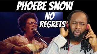 PHOEBE SNOW No regrets REACTION - Her voice is magical - First time hearing