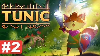 Tunic - Part 2 Walkthrough (Gameplay) Red Gem Key location and Boss Fight