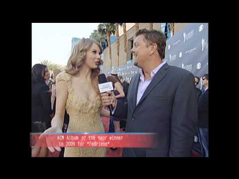 Taylor Swift Red Carpet Interview ACM Awards 2011