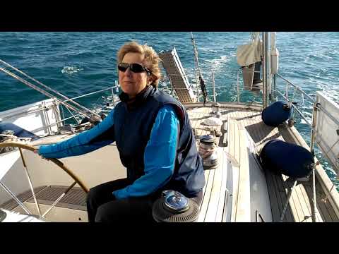 Sailing Hallberg Rassy 53 Aquamante