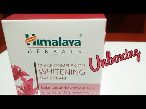 Unboxing|Himalaya Herbals Clear Complexion Whitening Day Cream