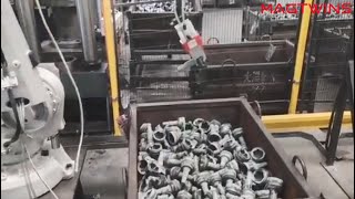 Pneumatic magnetic grippers for automobile ball cage-MAGTWINS Magnetics