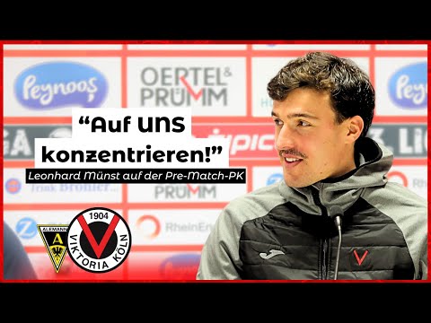 Press conference before the away game in Aachen with Marian Wilhelm & Leonhard Münst powered by W...