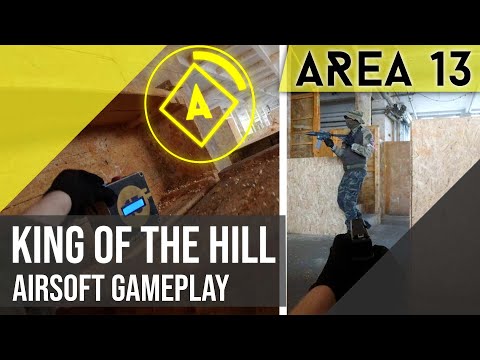AREA13 | Airsoft Gameplay mit Scopecam | Modus King of the Hill | Airsoft & Paintball