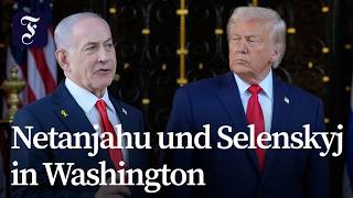 Netanjahu trifft Trump in Washington