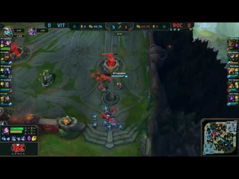 VIT vs ROC Highlights Game 1 EU LCS Spring 2017 W7D3 Vitality vs Roccat   YouTube
