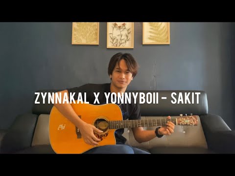 Zynakal x Yonnyboii - Sakit - Anwar Amzah (Fingerstyle cover) Lirik + Guitar
