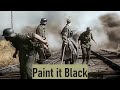 The Rolling Stones - Paint it Black - rare WW2 combat footage