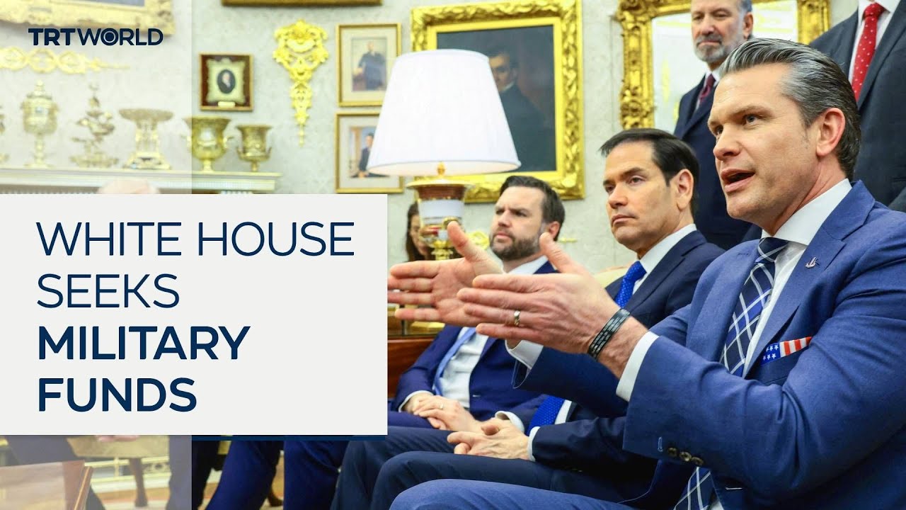 Trump says he may ask Congress for extra money to fund war