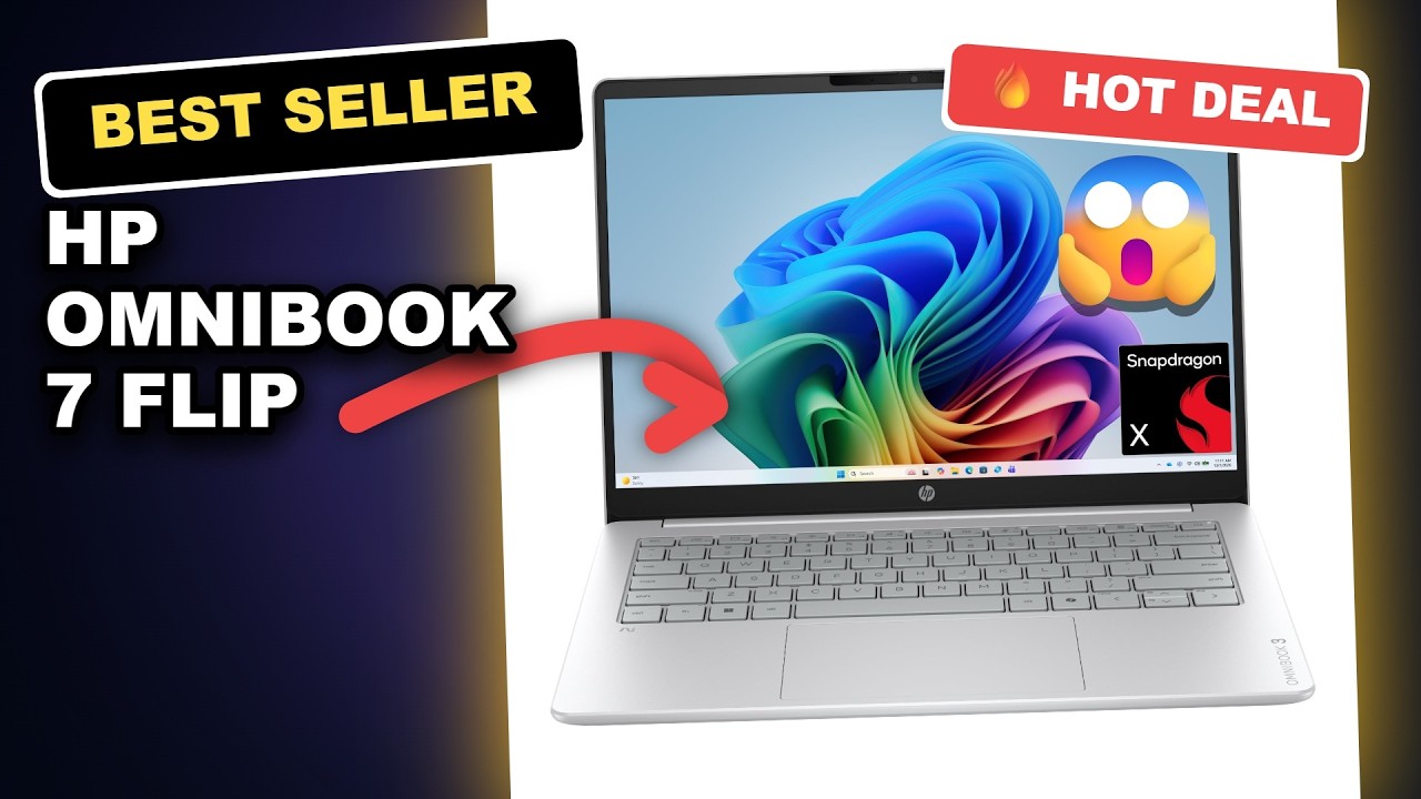 HP OmniBook 7 Flip Review: The AI Business Laptop Worth Buying in 2025? review video