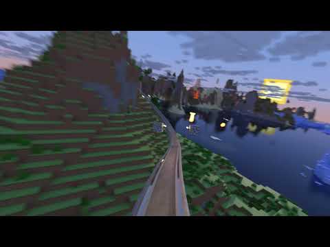 Minecraft acid interstate in Blender (old unfinished project)